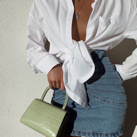 Lioness Dresses & Skirts - Me, Myself & I Denim Mini Skirt